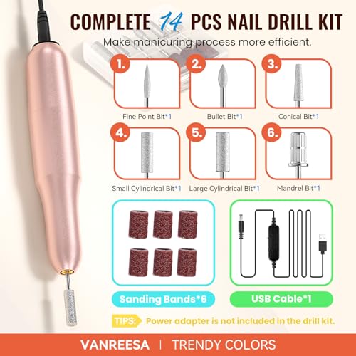 VANREESA Gel Nail Polish Kit with U V Light and Nail Drill Kit 75 Pcs Gel Polish Nail Set 45 All Season Colors Nail Polish Set Base Coat & 4 Effects Top Coat Complete Nail Kit Gifts for Women