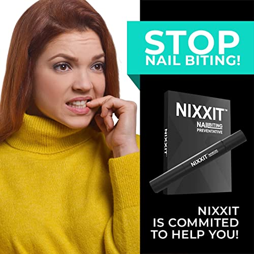 Nail Biting Treatment for Children and Adults - Stop Nail Biting Pen and Thumb Sucking for Adults & Kids - Non Glossy Bitter Taste - Safe & Effective Solution - USA Made