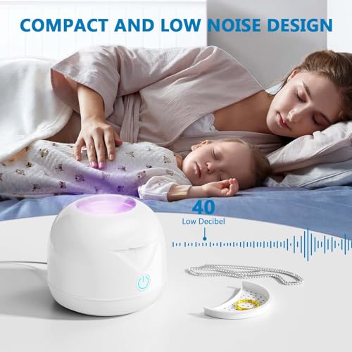 Ultrasonic Retainer Cleaner Machine 45kHz 200ml Portable Ultra Sonic Retainer Cleaner for Dental Retainer Mouth Guards Aligner Night Guard Braces Toothbrush Jewelry