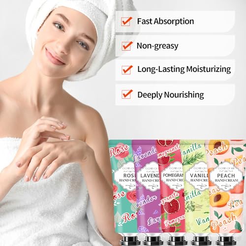 86 Pack Hand Cream Bulk Gifts,Teacher Appreciation Gifts,Nurses Gifts Thank You Gifts for Women,Birthday Gifts Baby Shower Gifts for Guest,Natural Travel Size Hand Lotion for Dry Cracked Hands