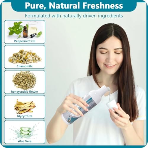 Tonsil Stone Remover, Oral Rinse Liquid to Soothe Tonsils and Dry Mouth Relieve, Bad Breath Treatment and Breath Freshens Tonsil Stone Mouthwash