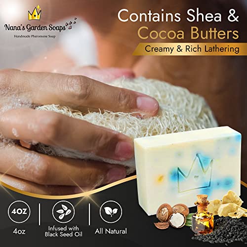 Nana's Garden Pheromone Body Cream + Soap Bar Combo 2oz/4oz Womens (Copulins + Androstenol)