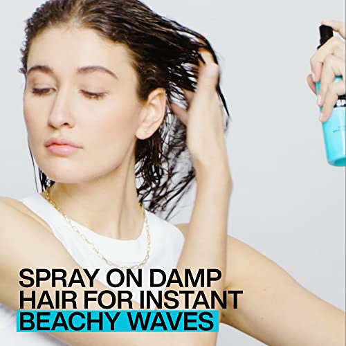 Redken Beach Spray Texturizing Hairspray - Sea-Salt-Free Spray, Adds Instant Texture and Volume, For Beachy Waves and Curls
