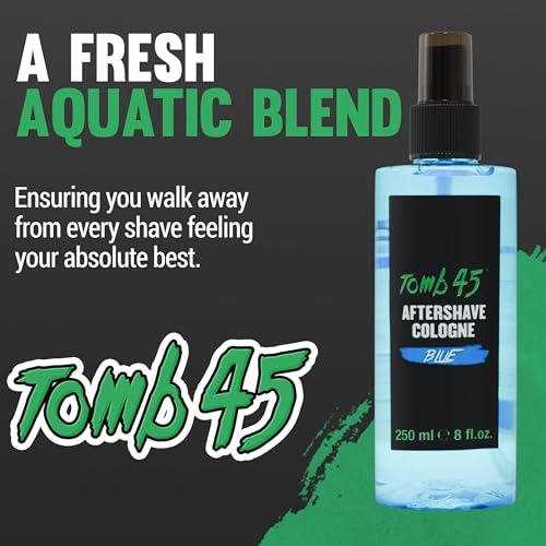 Tomb 45 Aftershave for Men - Refreshing After Shave Comfort - Hydrating and Cooling Post Shave Relief