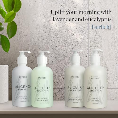 Shampoo | Lavender & Eucalyptus | Hotel Bath Amenities | Fairfield by Marriott | 8.5oz Shampoo