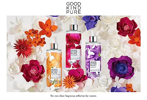 Vanilla Ginger Body Mist Spray - Energizing, Gourmand Fragrance - A blend of Casablanca Lily & Warm Vanilla - Clean, Vegan, & Long-Lasting Formula - 8.4 Fl Oz