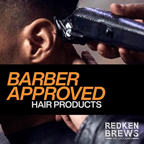Redken Brews 3-In-1 Men's Shampoo, Conditioner and Body Wash - Multi-Purpose Hair & Body Cleanser For Men - Moisturizes & Hydrates, All-In-One Soap