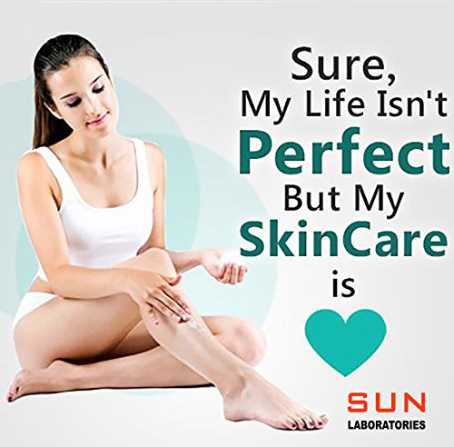 Sun Laboratories By Giesee Exfoliating Gloves 4 Pairs - Body Scrubber, Exfoliating Body Scrubber, Exfoliating Body Scrub, Self Tan Remover Mitt, Sunless Tanner Remover, Pre Tan Exfoliator, Tan Removal
