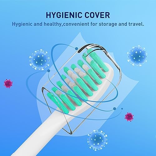 Replacement Brush Heads Compatible with Philips Sonicare Screw-on HX7022 HX7023 Essence E-Series Electric Toothbrush - Refills Heads for HX5610, 6 Packs