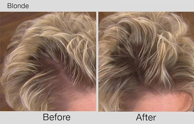 Joan Rivers Great Hair Day Root Touch Up Powder Duo - Fill-in Powder for Thicker, Fuller Looking Hair (Blonde)