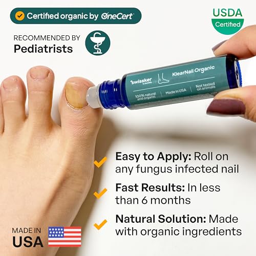 Swissklip Medi-Care Toenail Stick I KlearNail Treatment | Natural Solution for Healthy Nails I Suitable For Foot, Toe, and Fingernail I For Brittle Toenails – 10ml / 0.3 Fl. Oz. Pack 2 - Made in USA