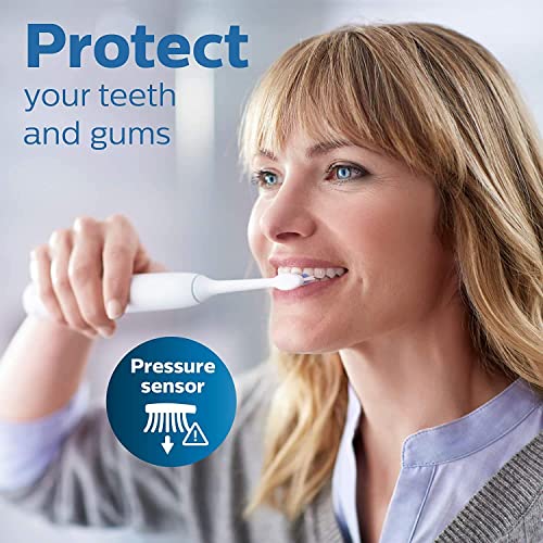 Philips Sonicare ProtectiveClean 4100 Electric Rechargeable Toothbrush, Plaque Control, Pink