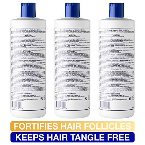 Mane 'n Tail Original Formula For Thicker Fuller Hair 16 oz (3 Pack Conditioner)