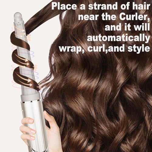 Long Curling Iron Conical Barrels Attachment for Shark FlexStyle Accessories, 0.78-1.4Inch Auto-Wrap Curlers for Thin Lighter Hair to Defined Curls or Voluminous Bouncy Waves