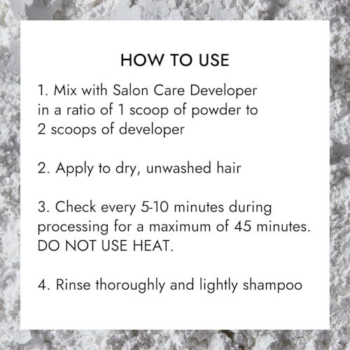 Salon Care Quick White Powder Lightener 1 lb