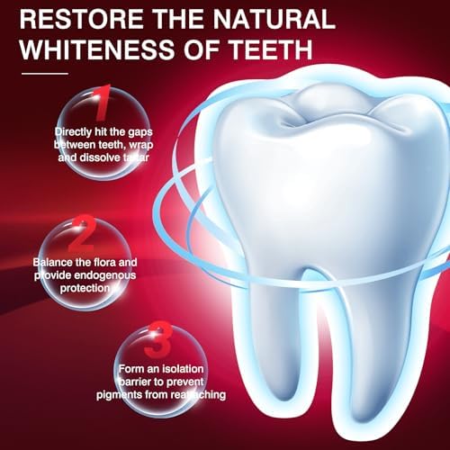 Upgraded SP-8 Probiotic Whitening Toothpaste, probiotic whitening Formula with 4 Kinds of probiotics, Mint Flavor freshens Breath, removes Plaque, Protects Tooth Enamel, Perfect for Family Oral Care