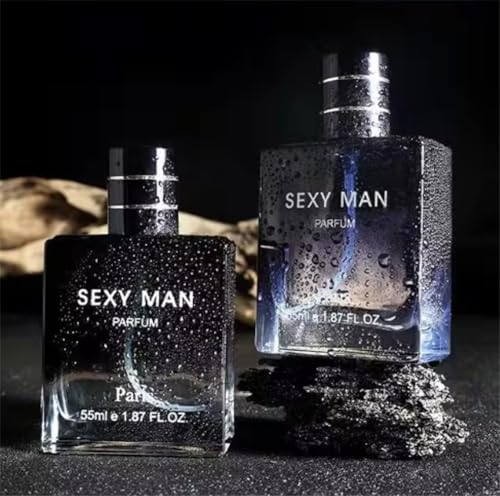 Sexy Man Men's Cologne Gift Attractive Fragrant 1.87 Oz (Black)