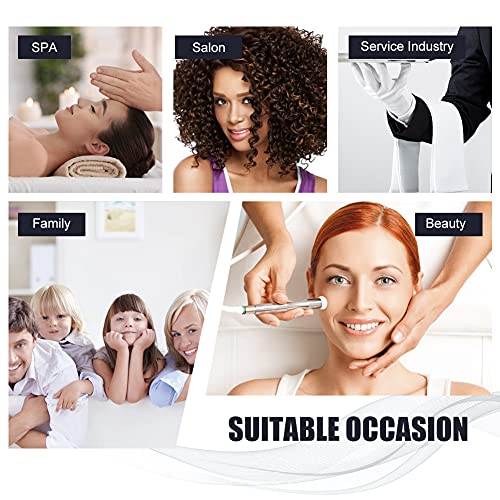 Maltose Disposable Shower Caps 100Pcs - Individually Wrapped 19.8" Large Thicker Plastic Shower Caps Waterproof Shower Hair Caps for Women Spa Home Hotel Hair Salon Portable Travel (Clear)