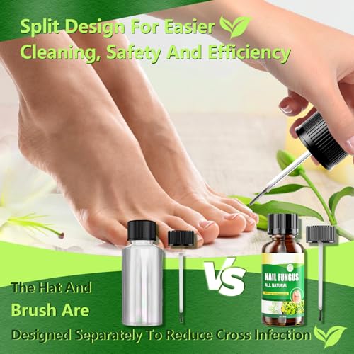Toenail Fungus Treatment Extra Strength, Nature & Effective Nail Fungus Treatments for Fingernails & Toenail, Ingrown Toe nail Fungus Repair for Thick, Discolored & Damaged Nail