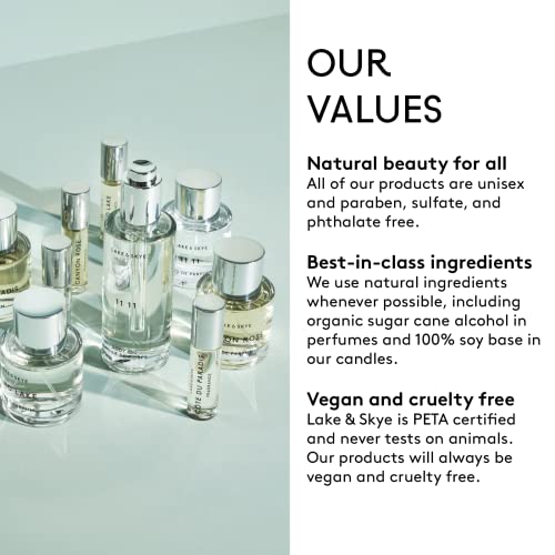 Lake & Skye Midnight 07 Eau de Parfum Spray, Long Lasting Fragrance, 0.5 fl oz (15 ml) - Alluring, Mysterious, Fruity Scent