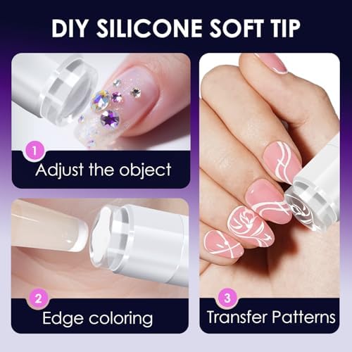 Mini UV Light for Gel Nails: Rechargeable Handheld UV Nail Lamp, Flash Cure Light for Gel x Nails LED Nail Lamp with Magnetic Stand, Fast Curing, Suitable for Home Manicure and Nail Salon