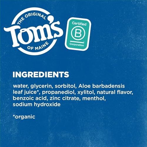 Tom's of Maine Long Lasting Wicked Fresh Mouthwash, Cool Mountain Mint - 16 oz - 2 pk by Tom's of Maine