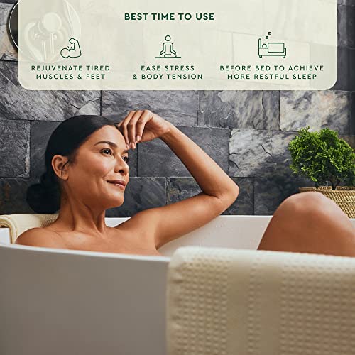 MyKirei by KAO Onsen Therapy Soothing Mineral Bath Soak, White Bath Tablet, Relieve Tired Muscles & Stress, Japanese Hinoki, 5 Count
