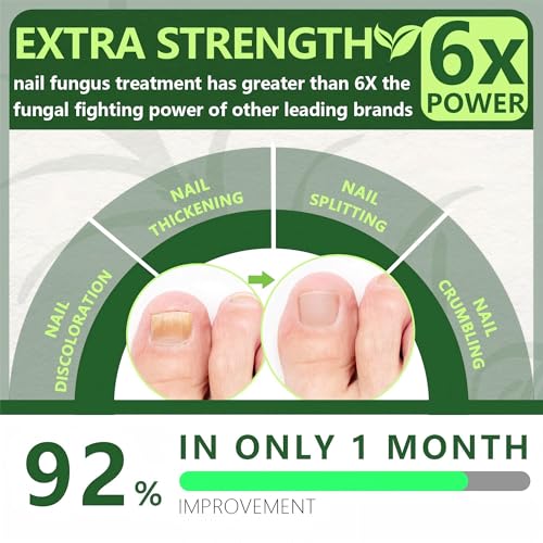 Toenail Fungus Treatment Extra Strength, Nature & Effective Nail Fungus Treatments for Fingernails & Toenail, Ingrown Toe nail Fungus Repair for Thick, Discolored & Damaged Nail