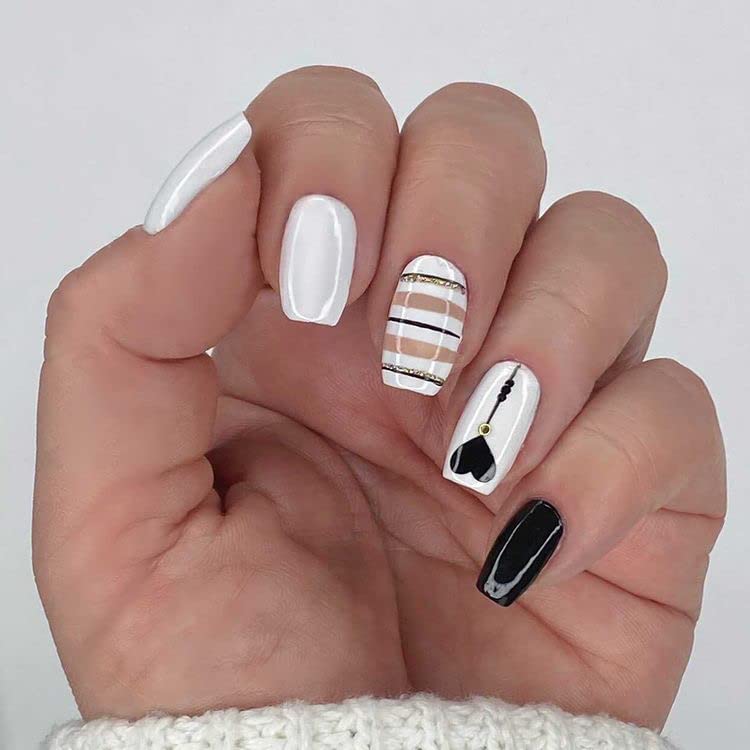 ella+mila Professional Nail Polish - Quick Dry Nail Polish - Long-Lasting & Chip Resistant Formula (Love Collection - Pure Love - 0.45 fl oz)