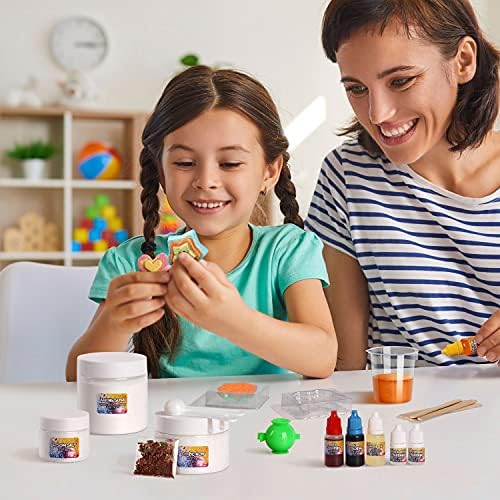 XXTOYS Bath Bombs Science Lab - Create 10 Baths Bombs, Bath Toys for Kids - Great Gifts for Girls Age 8-12, Crafts Kit for Girls, Spa Kit for Girl