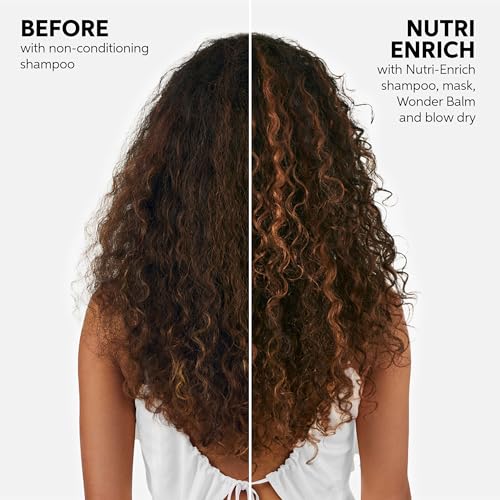 Wella Professionals Invigo Nutri-Enrich Frizz Control Cream with Goji Berry | For Dry or Stressed Hair | Deep Nourishment, Smoothness & Anti-Frizz Styling Cream | 5.07 oz