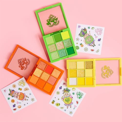 Kimchi Chic Beauty Citrus Queen - 9 Shades in 1 Makeup Palette - 02 LEMON