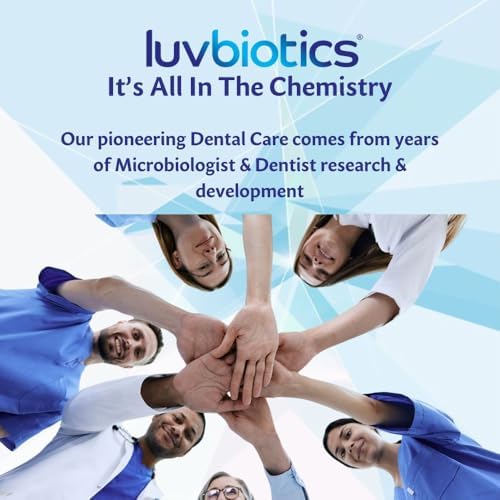 Luv Biotics Mouthwash with Oral Probiotics, Xylitol & Aloe Vera - 500ml
