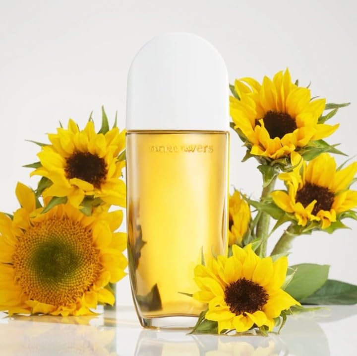 Sunflowers Perfume Eau De Toilette Spray Elizabeth A. 3.3 Oz