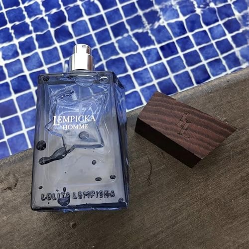 Lolita Lempicka Homme Eau De Toilette Spray for Men - Fresh Masculine Scent w/Woody Notes of Cedar, Rum, Vanilla, & Musk - Ideal for Daily Wear and Special Events