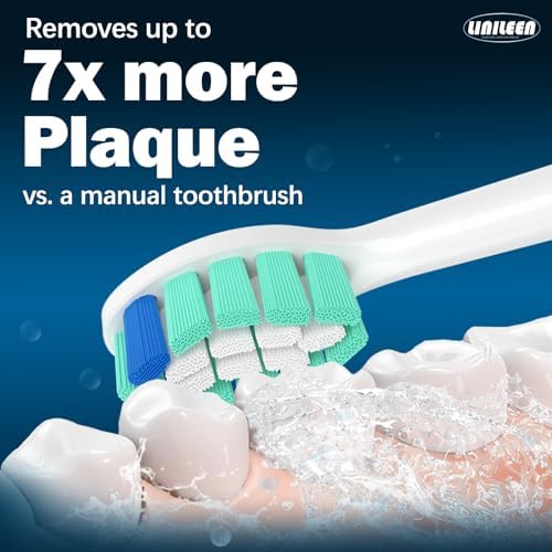 Replacement Heads for Philips Sonicare,Compatible with Toothbrush Electric Sonic C1,C2,C3,4100,G2,G3,W3,for DiamondClean 9500,ExpertClean 7500,FlexCare,HealthyWhite,Protective Clean 5100,6100,10 Pack