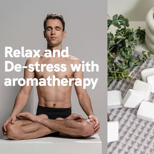Sport Shower Steamers - Made in USA with Natural Eucalyptus Essential Oil, Aromatherapy, Stress and Sinus Relief, Muscle Recovery for Athletes, Best Unique Birthday Gifts for Self Care Relaxation