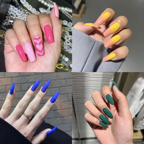 VENALISA 12pc Green Gel Nail Polish Set, Sage Emerald Mint Olive Light Green Color Nail Polish, High Gloss Soak Off Gel Nail French Nail Manicure Salon DIY
