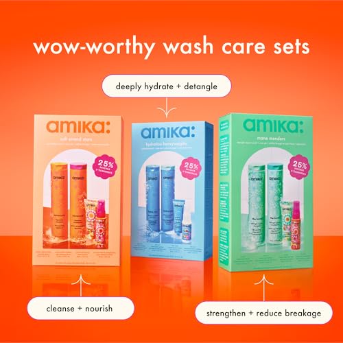 amika soft strand stars nourishing wash + care set