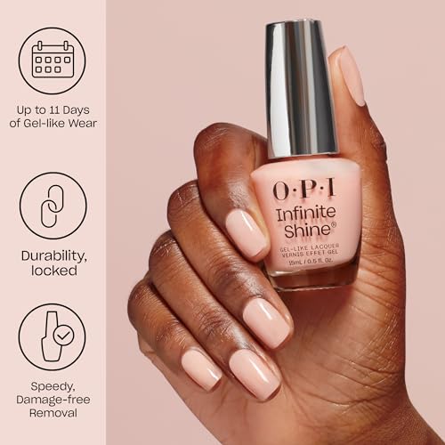 OPI Infinite Shine Long Wear Nail Polish | Buildable Sheer Pastel Shimmer Gel Like Nail Polish | OPI'm Dreaming Collection