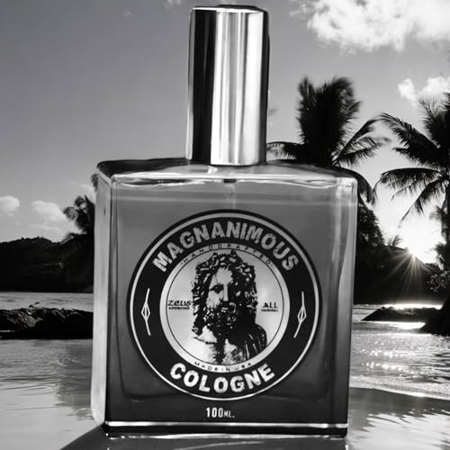 MAGNANIMOUS COLOGNE (100 ML) - "ALEXANDER" SCENT (MAHOGANY, COGNAC, BLOOD ORANGE, RED PEPPER, CLARY SAGE, BOURBON, & SANDALWOOD) SMELL MAGNANIMOUS WITH THE BEST SMELLING COLOGNE ON THE PLANET!