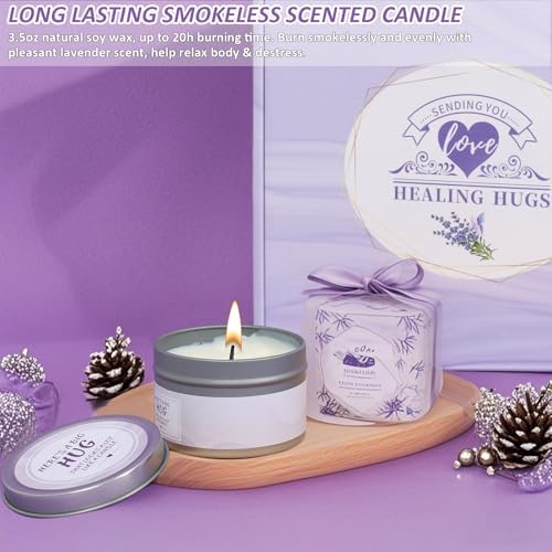 Self Care Get Well Soon Gifts for Women - Spa Care Package for Recovery, Birthday, Sympathy, Thinking of You - Gift Basket for Mom, Wife, Friend, Sister, Her, Encouragement Gift Box