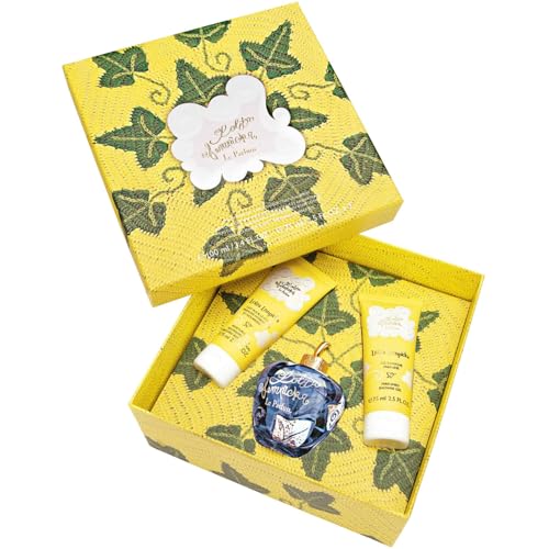 Lolita Lempicka Gift Set - Le Parfum 3.4 Parfum Spray, 2.5 oz Body Lotion, 2.5 oz Shower Gel