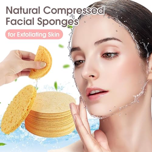 Sugar Baby Turmeric Kojic Pads, Glow up Pads - Turmeric & Kojic Acid Pads 30 ct, Turmeric Skin Care Pads, Natural Compressed Sponge for Back and Face Cleansing & Exfoliating (3Pack (90pcs))