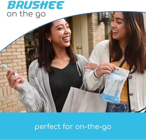 The Evolution of Oral Care Whitening | Prepasted On-The-Go Whitening Toothbrushes | 4-in-1 (Paste + Brush + Floss + Pick) | Individually Wrapped | Disposable | Travel Toothbrushes - (36-Pack)