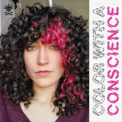 MANIC PANIC Classic Hot Hot Pink Semi Permanent Hair Color - Neon Pink Hair Dye for Women & Men That Lasts 4-6 Weeks - Vegan, Ammonia & Cruelty-Free - Create & Mix Custom Shades (8oz)