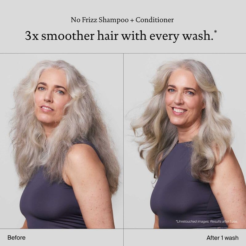 Living Proof Frizz-free Hair Essentials Kit - Travel Size No Frizz Shampoo, Conditioner, Smooth Styling Cream and Advanced Clean Dry Shampoo ($70 value)