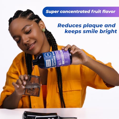 сoncentrated Irrigant | Mouthwash for Water flosser Teeth WHITENING | Add to Water Flossers| Fruit Flavor | When dilluted 33.8 fl.oz = 373 fl.oz | Peroxide Free. Made in USA