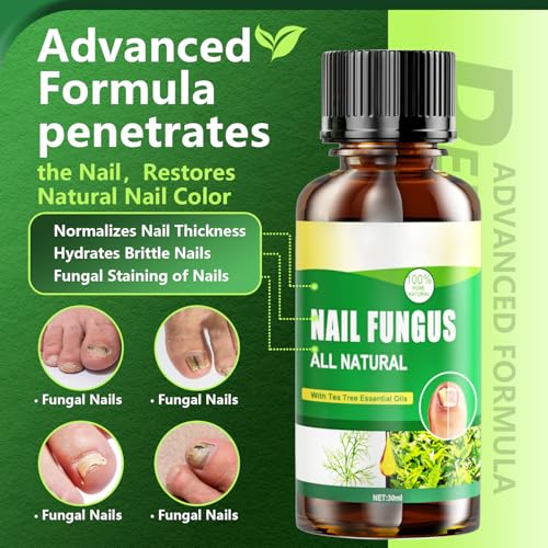 Toenail Fungus Treatment Extra Strength, Nature & Effective Nail Fungus Treatments for Fingernails & Toenail, Ingrown Toe nail Fungus Repair for Thick, Discolored & Damaged Nail