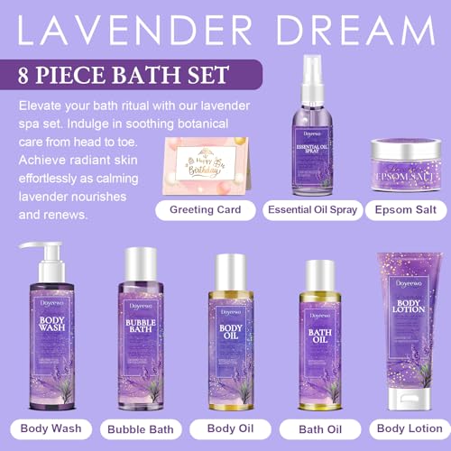 Spa Gifts for Women,Relaxing Stress Relief Birthday Gifts Spa Self Care Basket Package Gift Set for Best Friend Mom Her Wife Sister Anniversary Valentines Mothers Day Christmas Stocking Stuffers